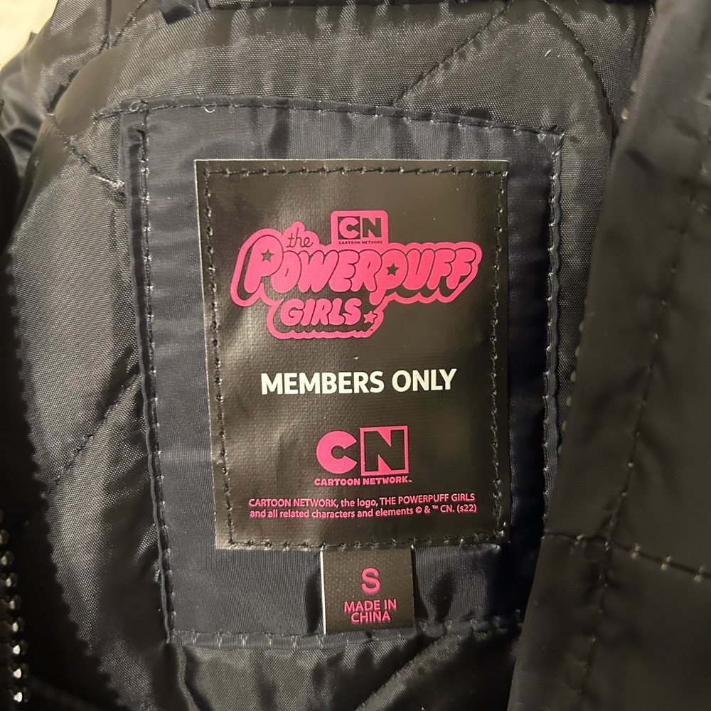 Power Puff Girls Women’s Hooded Bomber Jacket Fashion Nova Size Small - Picture 6 of 7